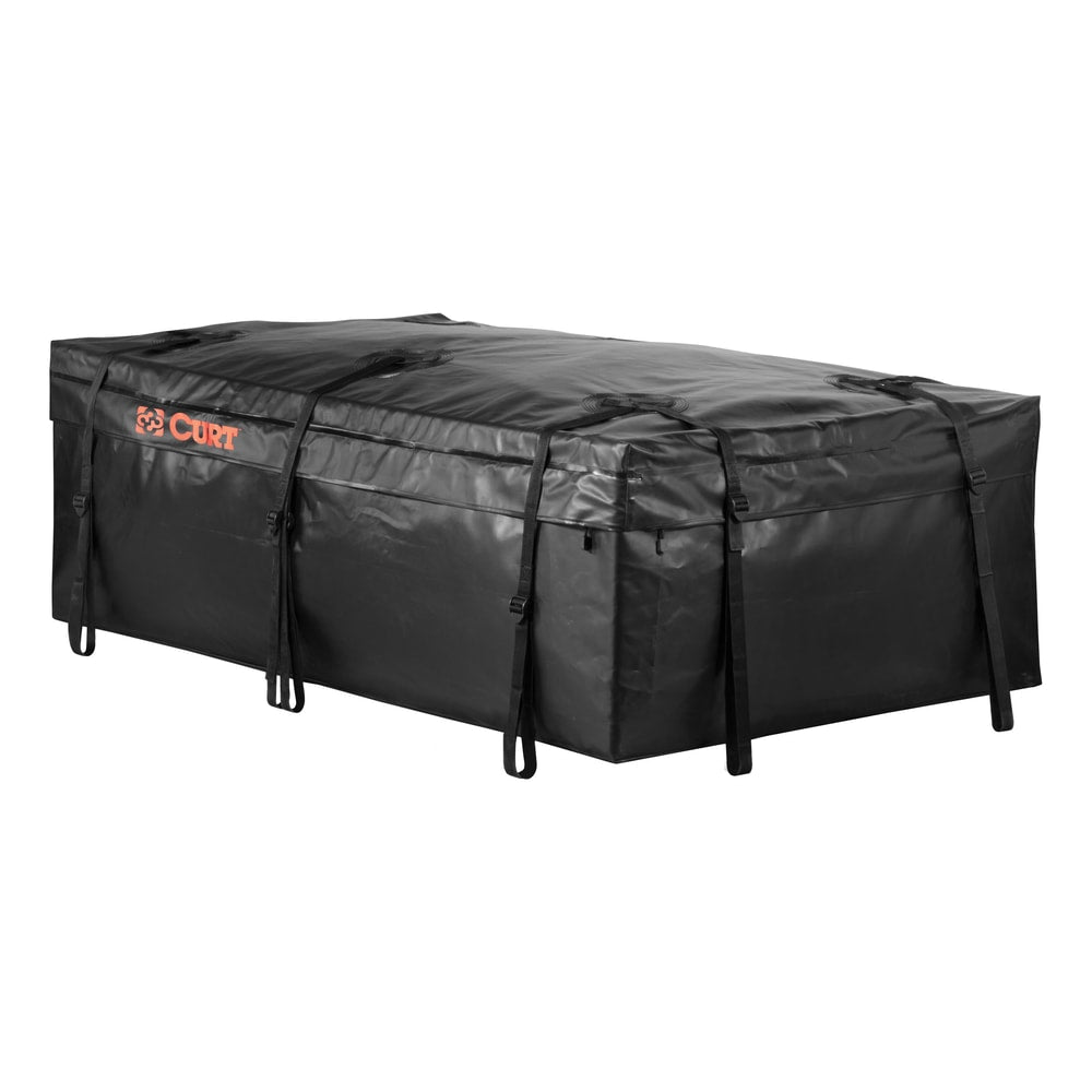 18221 Weather-Resistant Vinyl Roof Top Cargo Bag, Black, 59 x 34 x 21-in
