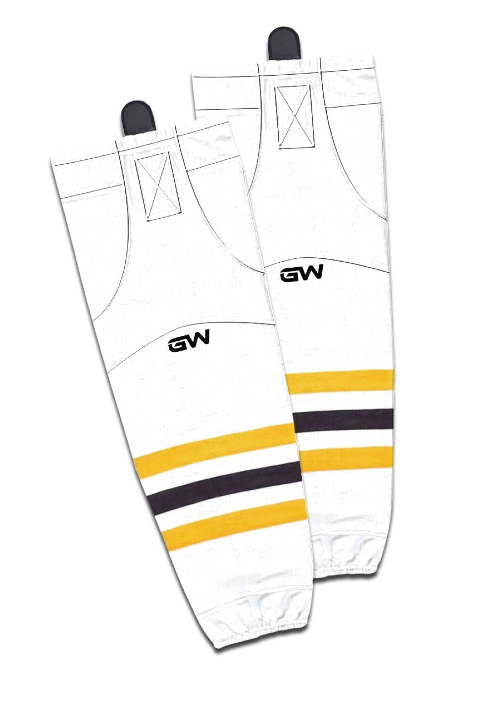 8500 Pro Team Performance Hockey Socks, Away Colours, Assorted Sizes