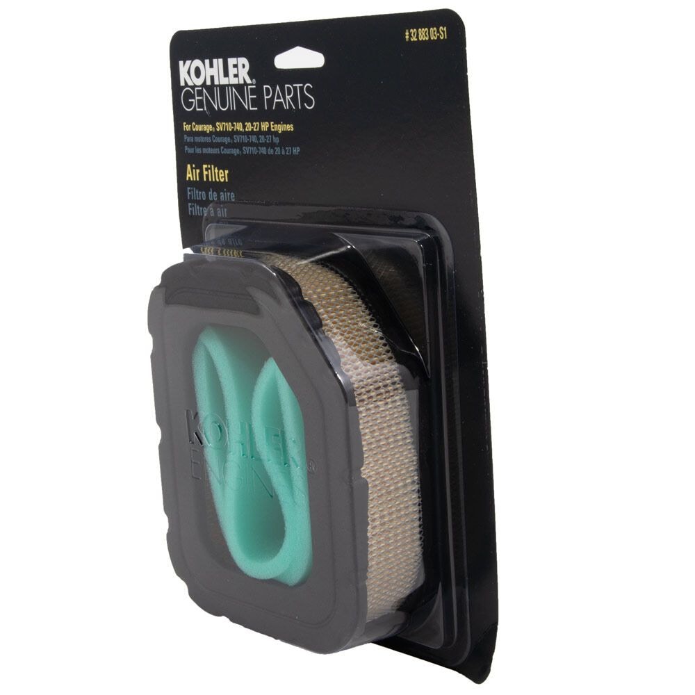 Lawn Tractor Replacement Air Filter, Pre-Cleaner for Twin Cylinder Engines