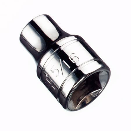 3/8-in Drive Assorted Sizes Regular Socket, 6-Point, Nickel-Chrome Plating