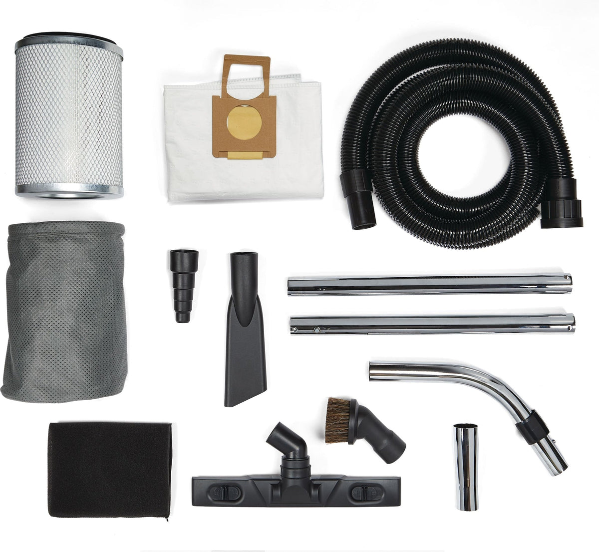 VK811PH HEPA Certified Wet/Dry Shop Vacuum with Hose and Accessories, 30-L