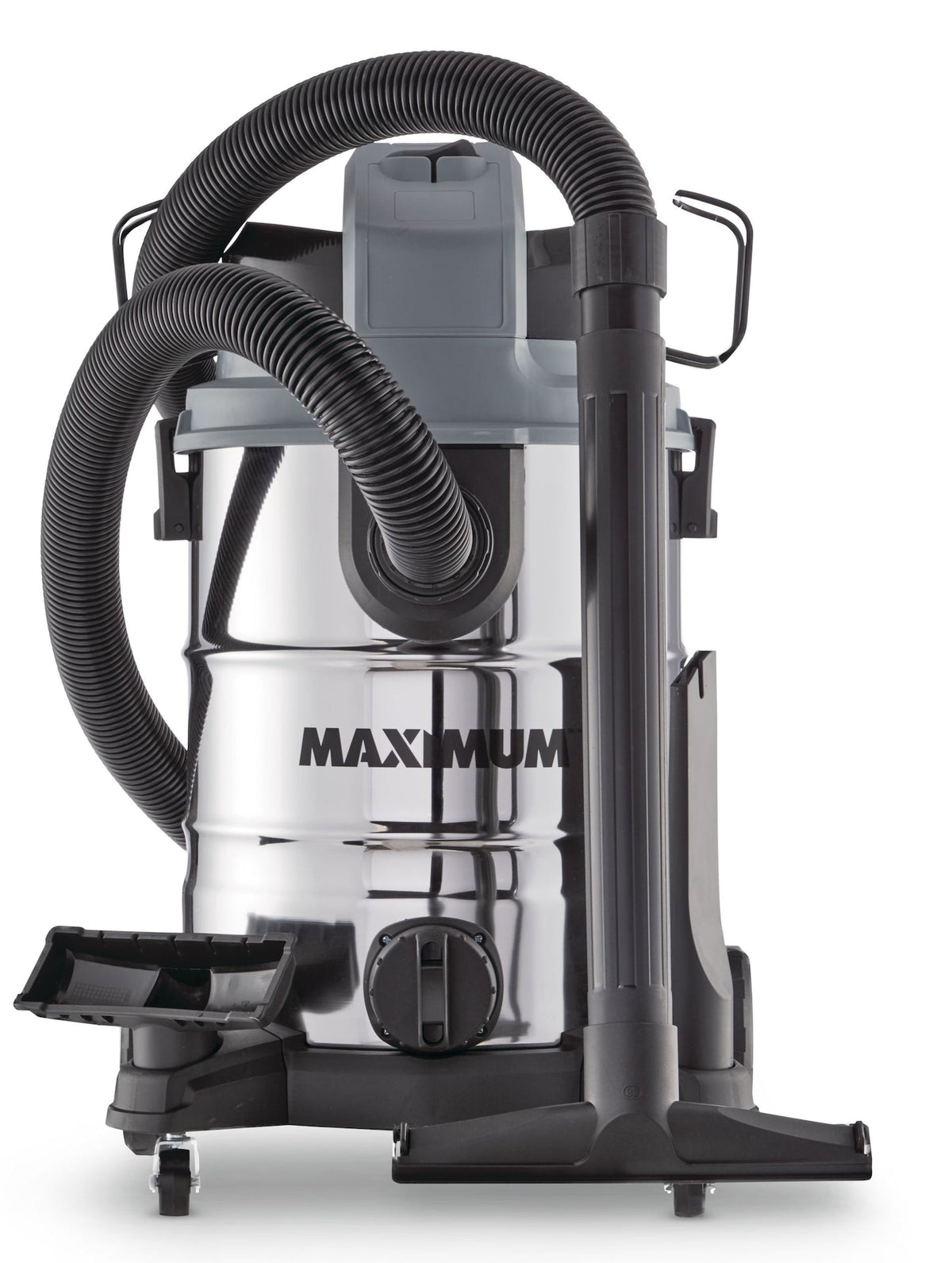 VKD811SW 5.5 Peak HP Stainless Steel Wet/Dry Shop Vacuum with Hose and Accessories, 30-L