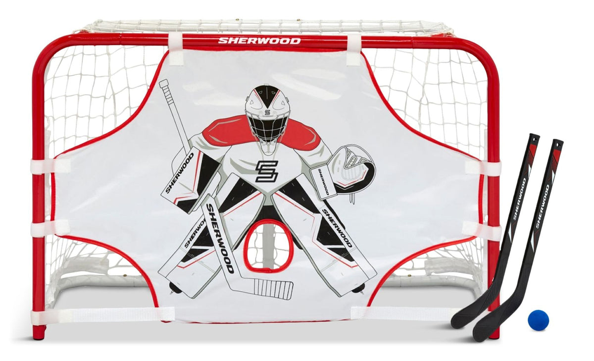 Steel Mini Hockey Net Set, 5-pc