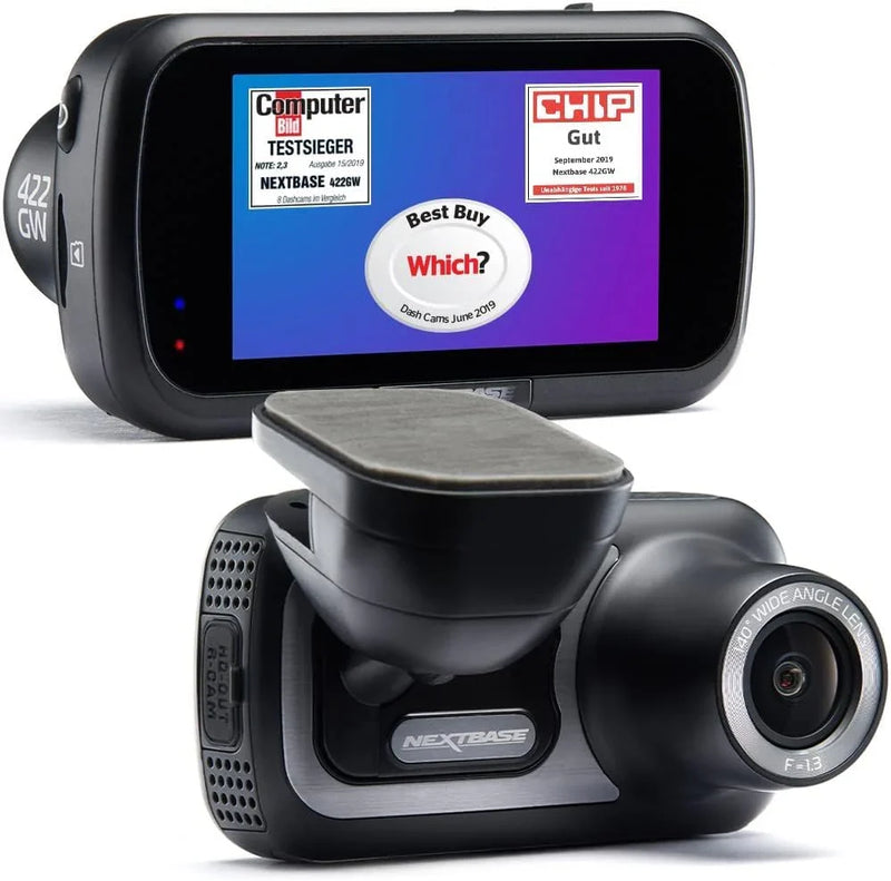Car dashcam - Small size model (with application) - Full-process 1440p/30fps quadruple high-definition recording function, suitable for car cameras. Alexa voice control - Wireless network, GPS, Wireless - Parking mode - Night vision function - Polar Y4366