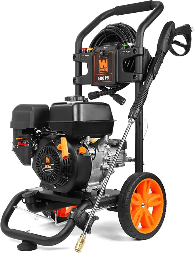 Gas Pressure Washer, 3400 PSI, 2.7 GPM, 212cc Engine, CARB Compliant K9584