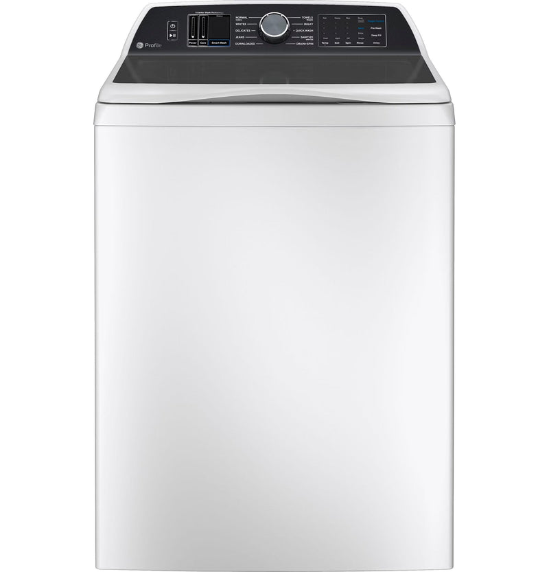GE APPLIANCES PTW700BSTWS high efficiency top load washer M8299