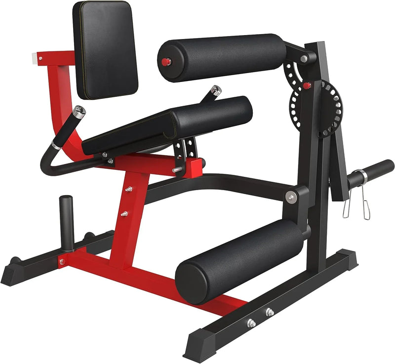 GMWD Leg Extension Machine and Curl, Lower Body Special Leg Machine, Adjustable Leg Exercise Bench W9586