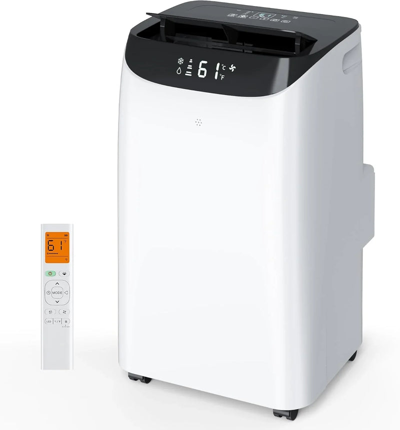 Inverter 16000BTU Portable Air Conditioners with Remote, Free Stand Cooling Portable AC Unit for Room up to 800 sq.ft, with Dehumidifier & Fan, Dual Hose, Quiet Sleep Mode(45dB), Windows Kit E2523