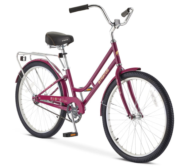 Adult Recess Bicycle, 24-in Wheel, Single Speed, Steel Frame, Purple I8743