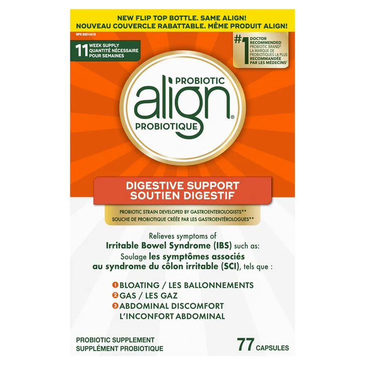 Align Probiotic Supplement, 77 Capsules N3411