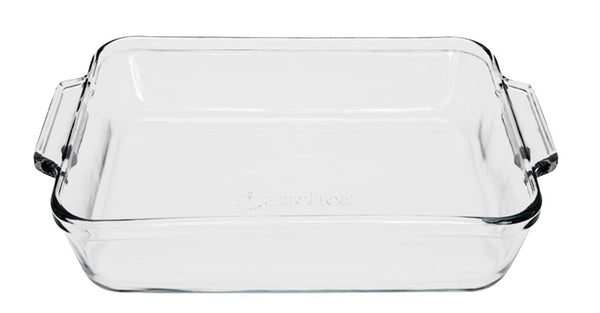 Glass Square Cake Dish, 8 x 8-in, 2-L H6397