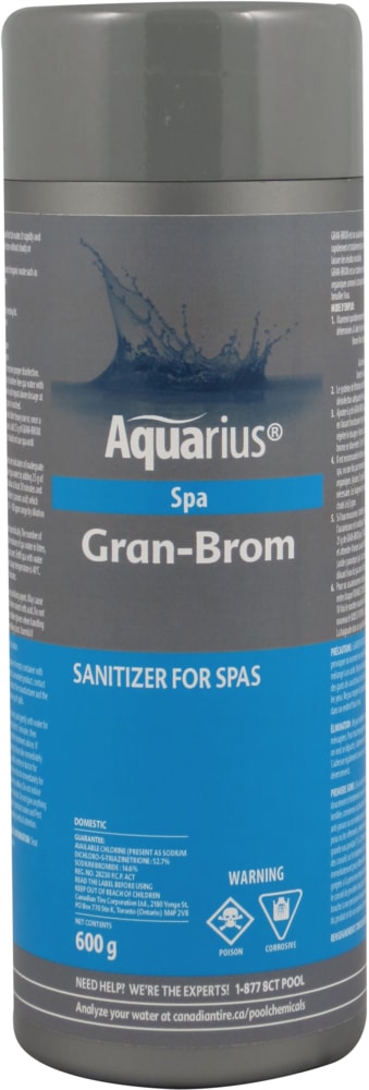 Gran-Brom, Sanitizer for Spa, 600-g G8974