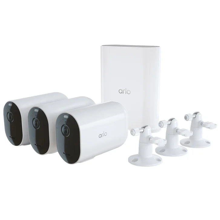 Arlo Pro 4 XL 3 Camera Security Bundle U9921