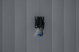 Classic 12x12-ft Charcoal Corrosion-Resistant Metal Shed
