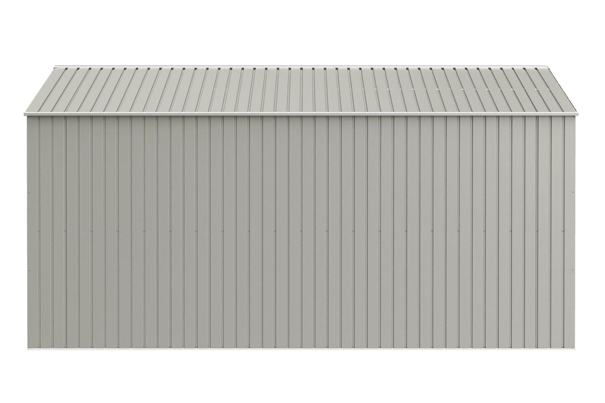 Elite 10x14-ft Cool Grey Corrosion-Resistant Steel Shed