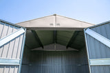 Elite 14x14-ft Cool Grey Corrosion-Resistant Steel Storage Shed