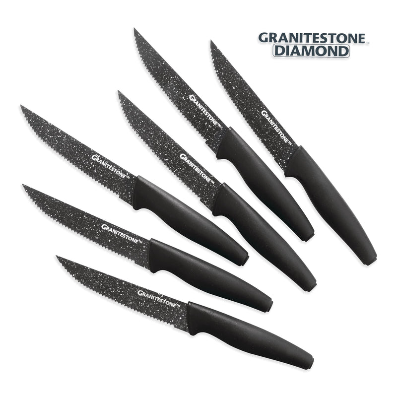 ’s Steak Knife Set, Stainless Steel, 6-pc X2286