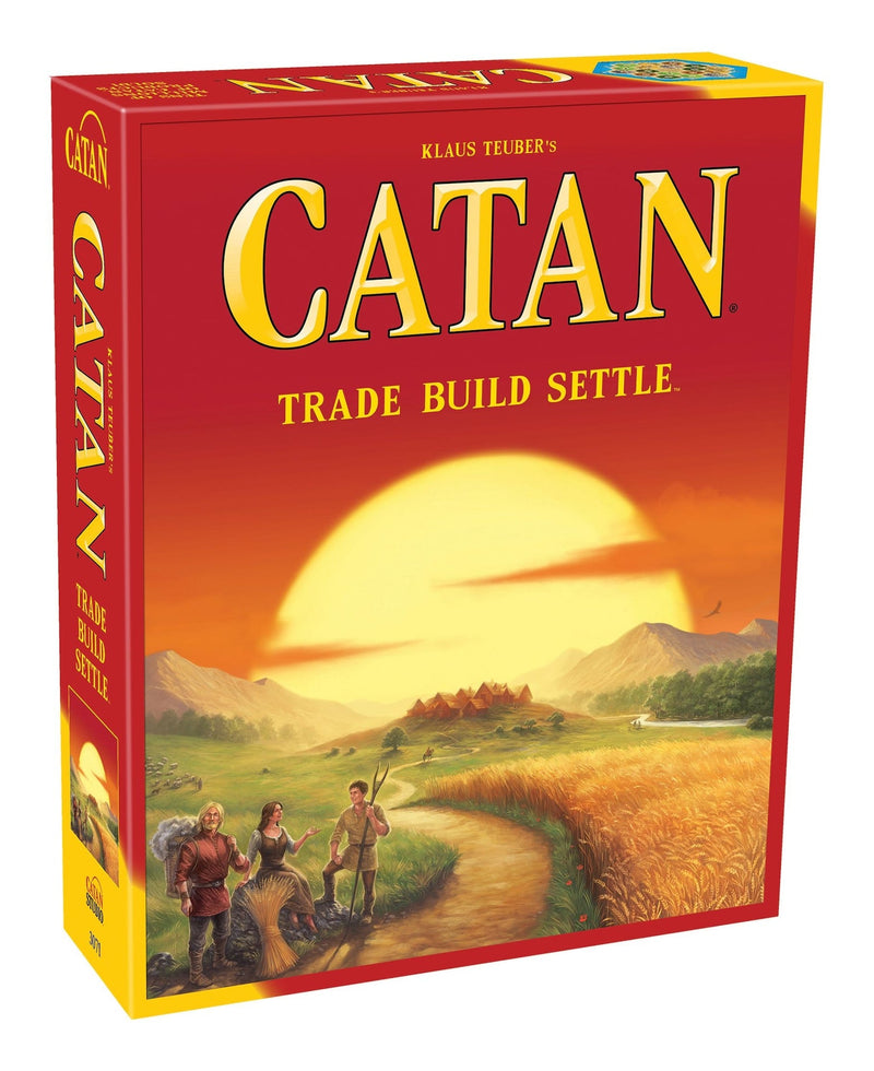 Klaus Teuber's Original Trade Build Settle Board Game Set, Ages 10+ T9349