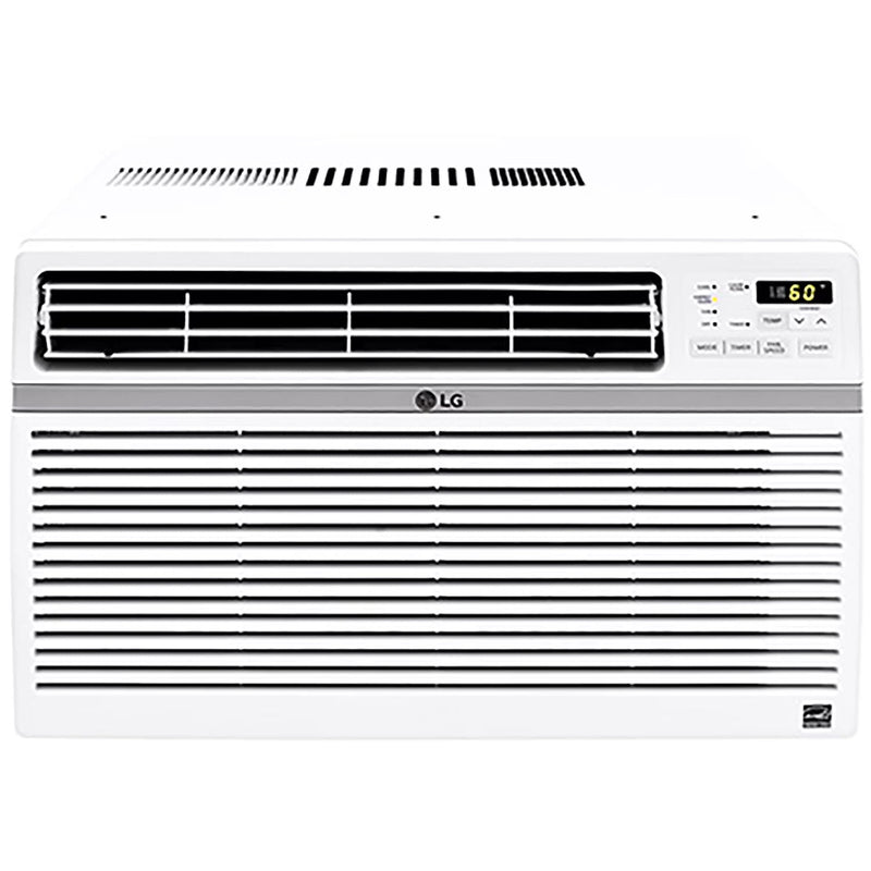 LG 8,000 BTU 340 Sq ft Window Air Conditioner with Remote Control, White, LW8016ER R7308