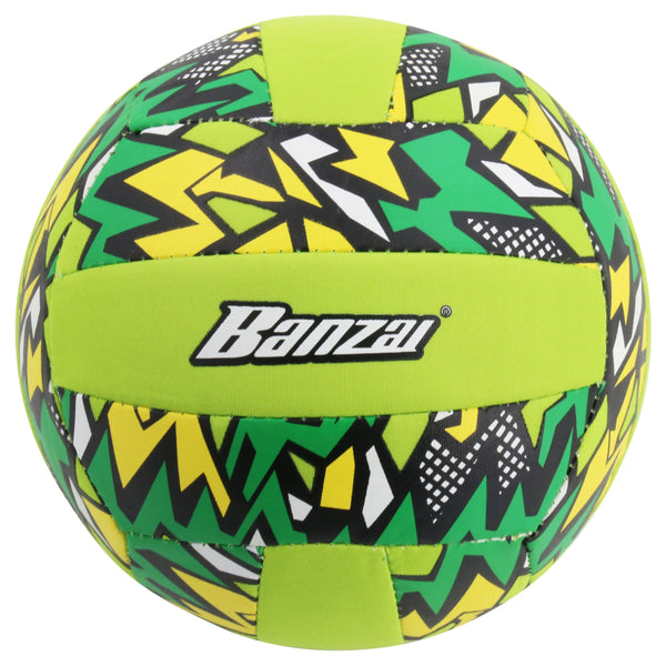 "" Aqua Inflatable Wet or Dry Volley Ball Toy, Multi-Coloured, Ages 5+, for Beach/Pool Fun Activities O5647