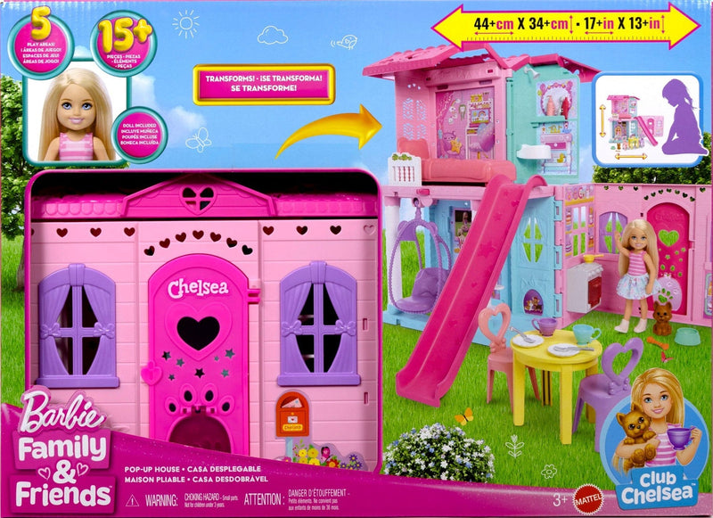 Club Chelsea Pop-Up House Playset with Accessories Q4077