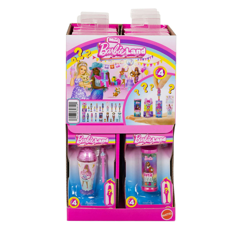 Mini BarbieLand Series 4 Cutie/Pop/Colour Reveal Dolls, Assorted Styles B0786