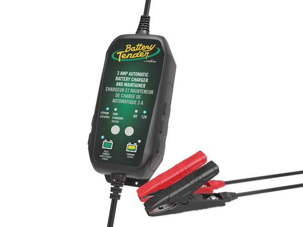 Smart Battery Charger/Maintainer, 3-Amp, 6V/12V Z1423