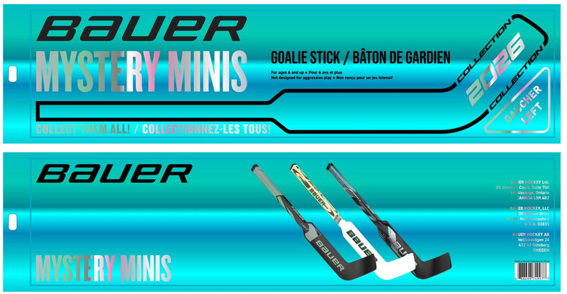 2026 Mystery Mini Goalie Hockey Stick, 18-in C2787