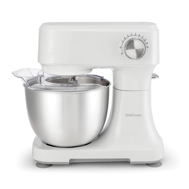 300W 10-Speed Stand Mixer, White J179