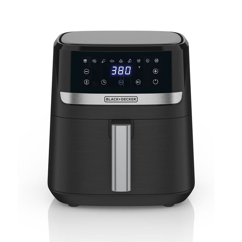 8-in-1 Digital Air Fryer with Non-Stick Cooking Basket, 6-qt X7024