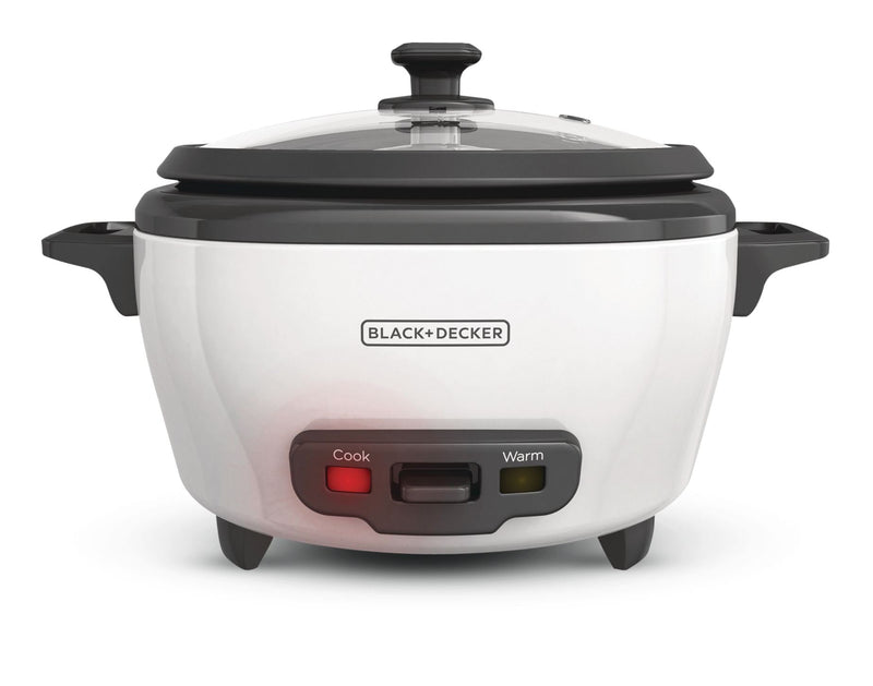Non-Stick Rice Cooker & Steamer White, 6 Cups E9891