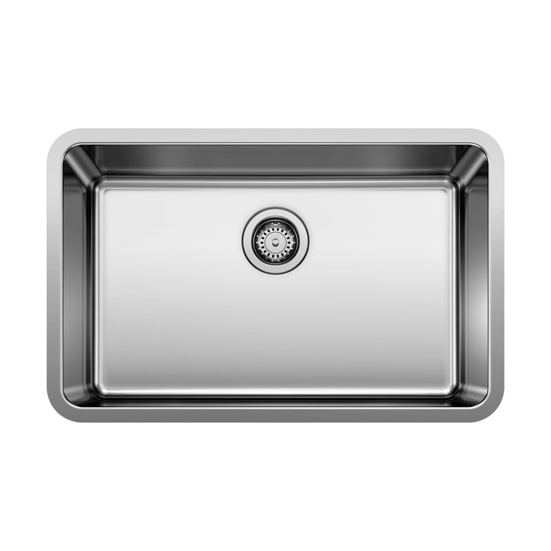 Single Bowl Undermount SS Kitchen Sink, 28-in U1609