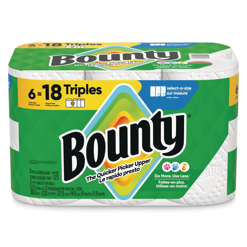 Triple Roll Paper Towel, 2-ply, 6-pk T8785