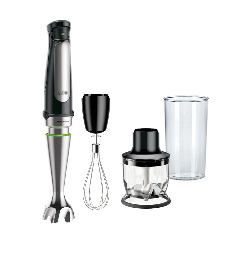 Hand Blender & 1.5-Cup Food Processor with Whisk and Beaker N7313