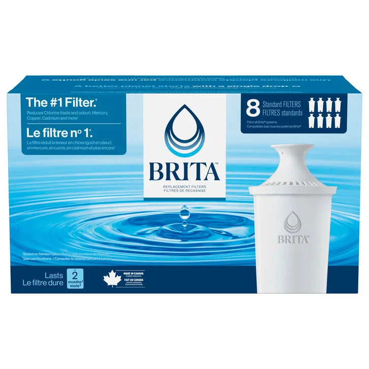 Replacement Filters, 8-pack P3498
