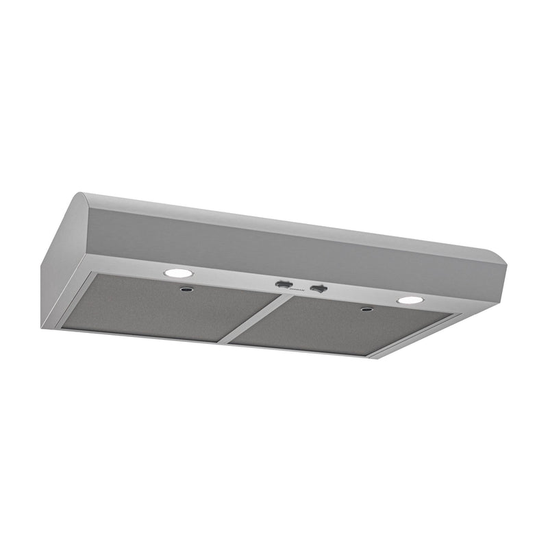 Mantra1 350CFM Under Cabinet Kitchen Exhaust Fan Range Hood, 30-in K7404