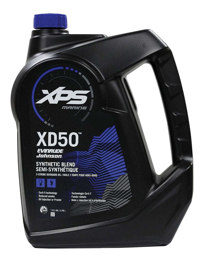 XPS XD-50 XPS Marine Outboard Synthetic Blend Engine Oil TC-W3, 3.78-L T0056