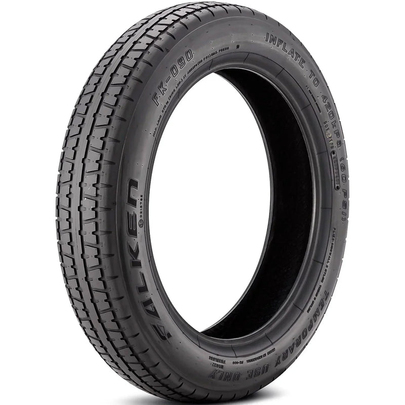 Falken FK-090 T125/70D17 98M Temporary Spare Tire -- Compact Emergency Replacement Tire I7399