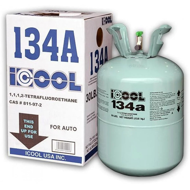 R134A Refrigerant, Full of R-134A, Net 30LB Tank, Suitable for automotive air conditioners, refrigerators-Make in USA L1958