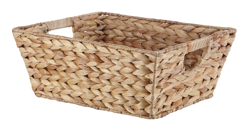 Brynn Rectangular Hand Woven Storage Basket, 14.5 x 11.8 x 5.9-in W7931