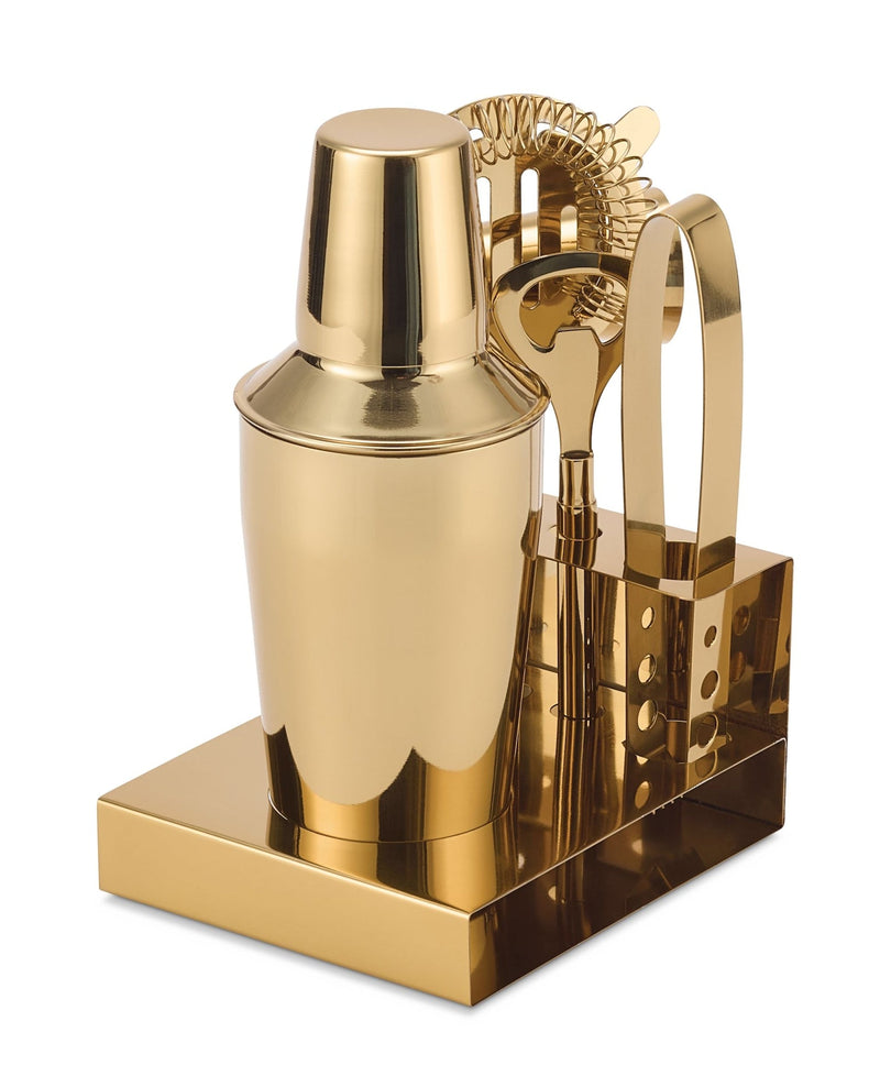 Gold Bar Set with Stand, 6-pk V7171
