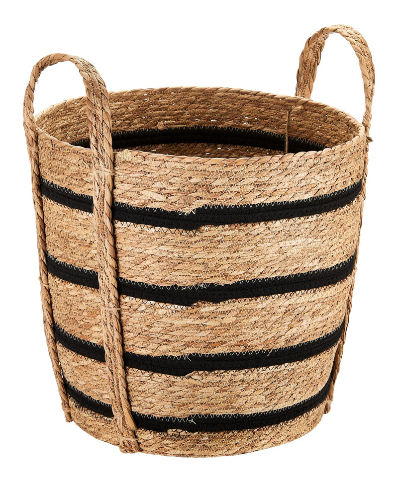 Henry Tall Woven Cotton Rope Storage Basket K8766