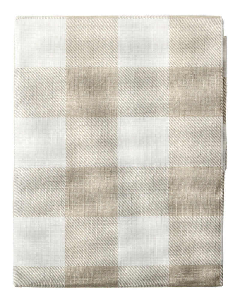 Indoor/Outdoor Plaid PEVA Table Cloth, 60-in x 84-in U7352