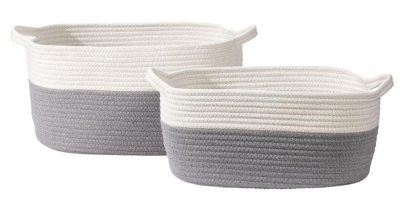 Nesting Rope Baskets Set, 2-pk R1004
