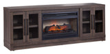 Oakridge Media Fireplace, 68-in