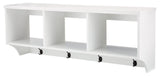 Overbrook Entryway Wall-Mount Organizer, White