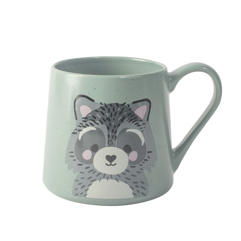 Raccoon Stoneware Mug, 18-oz L3063