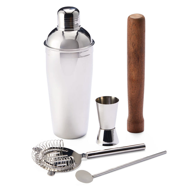Stainless Steel Cocktail Making Set, 5-pc K7697
