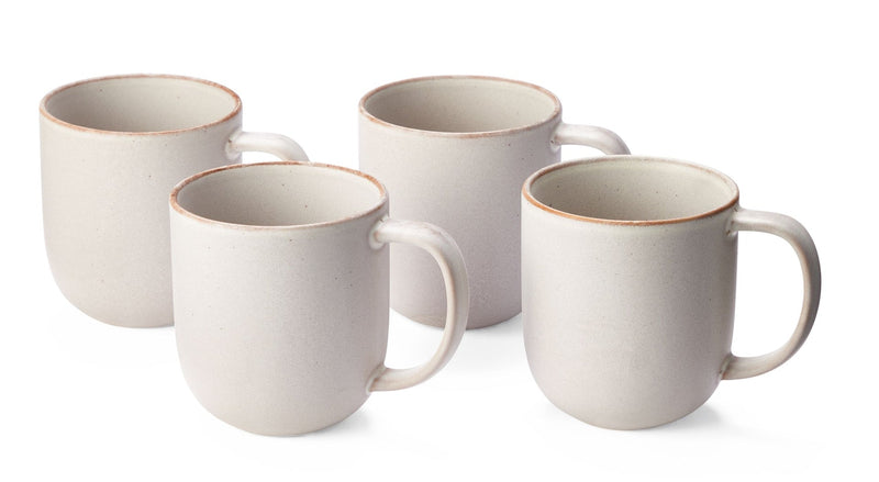 Summerset Reactive Glaze Stoneware Mug Set, 13-oz, 4-pk F4224