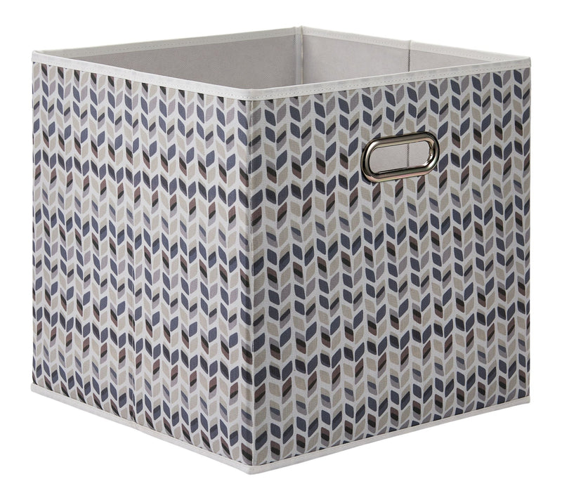 Tile Pattern Fabric Storage Cube Drawer, 13x13-in O5005
